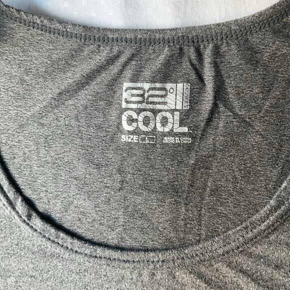 32 Degrees Cool Women’s Short Sleeve T-shirt size L, Solid Gray - Picture 5 of 8